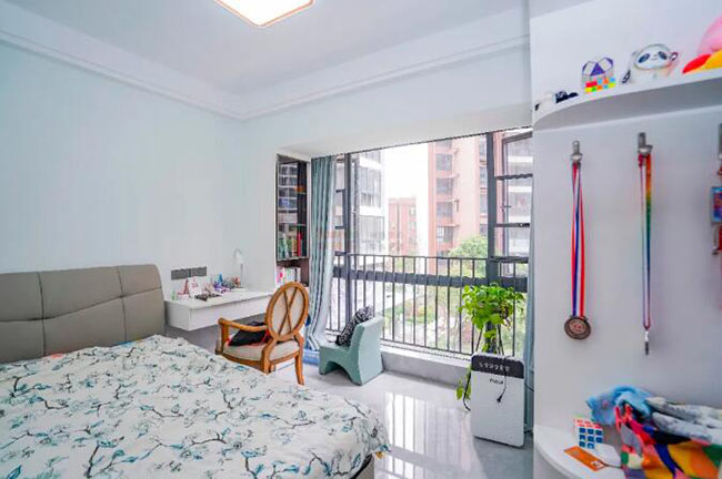 107㎡四居，簡約大方，功能完善，省錢可以參考這樣裝修！